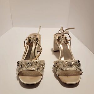 Badgley Mischka Heels Bridal Wedding Shoes size 8.5